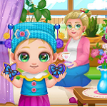 Hry pre dievčatá Baby Cathy Ep 13: Granny House