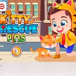 Hry pre deti Kitty Rescue Pins